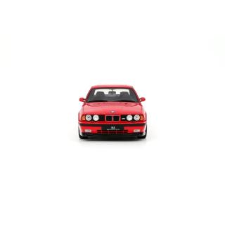 BMW E34 M5 20 Jahre Mugello Red 274 1992 OttO mobile 1:18 Resinemodell (Türen, Motorhaube... nicht zu öffnen!)